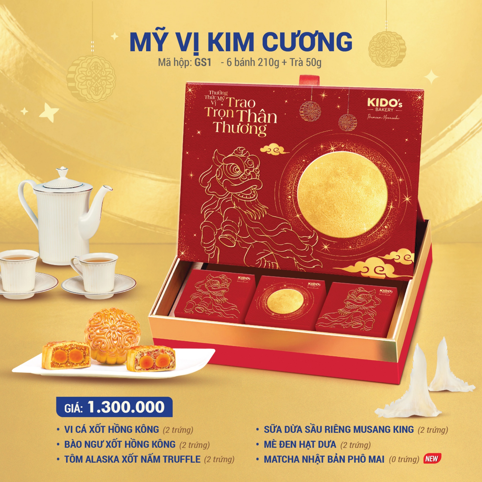 Hộp Mỹ Vị Kim Cương